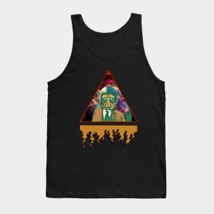 Biker Electrifying Cat Tank Top